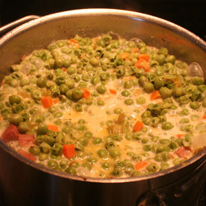 cook split pea soup