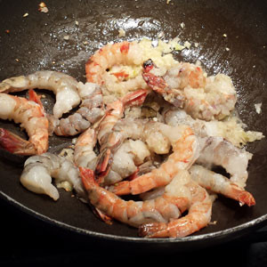 cook shrimp