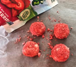 Freeze Dried Strawberry Truffles