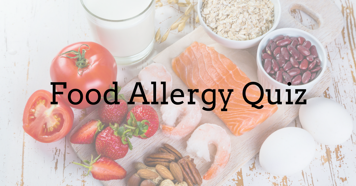 Food Allergy Quiz Brothers All Natural Blog