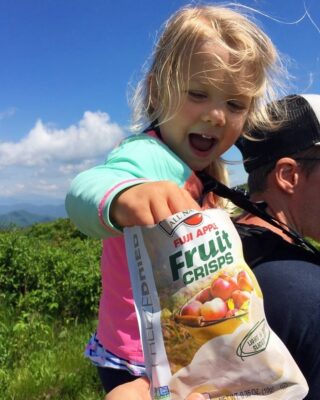 Fruit Crisp Hiking Snack for Kids